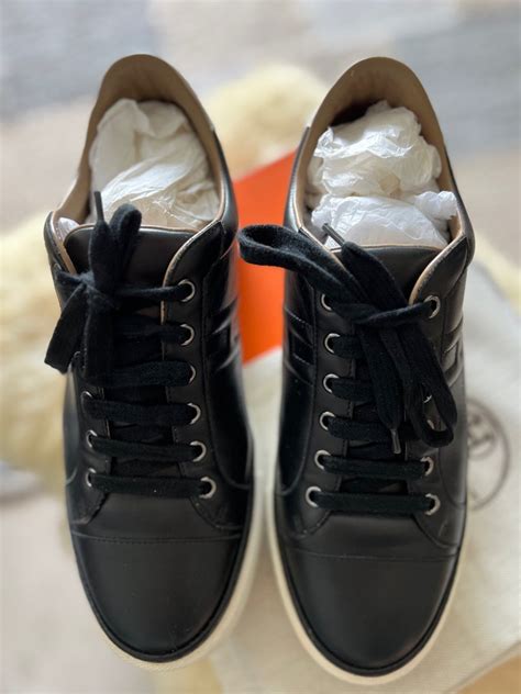 hermes day sneakers|Hermes voltage sneakers.